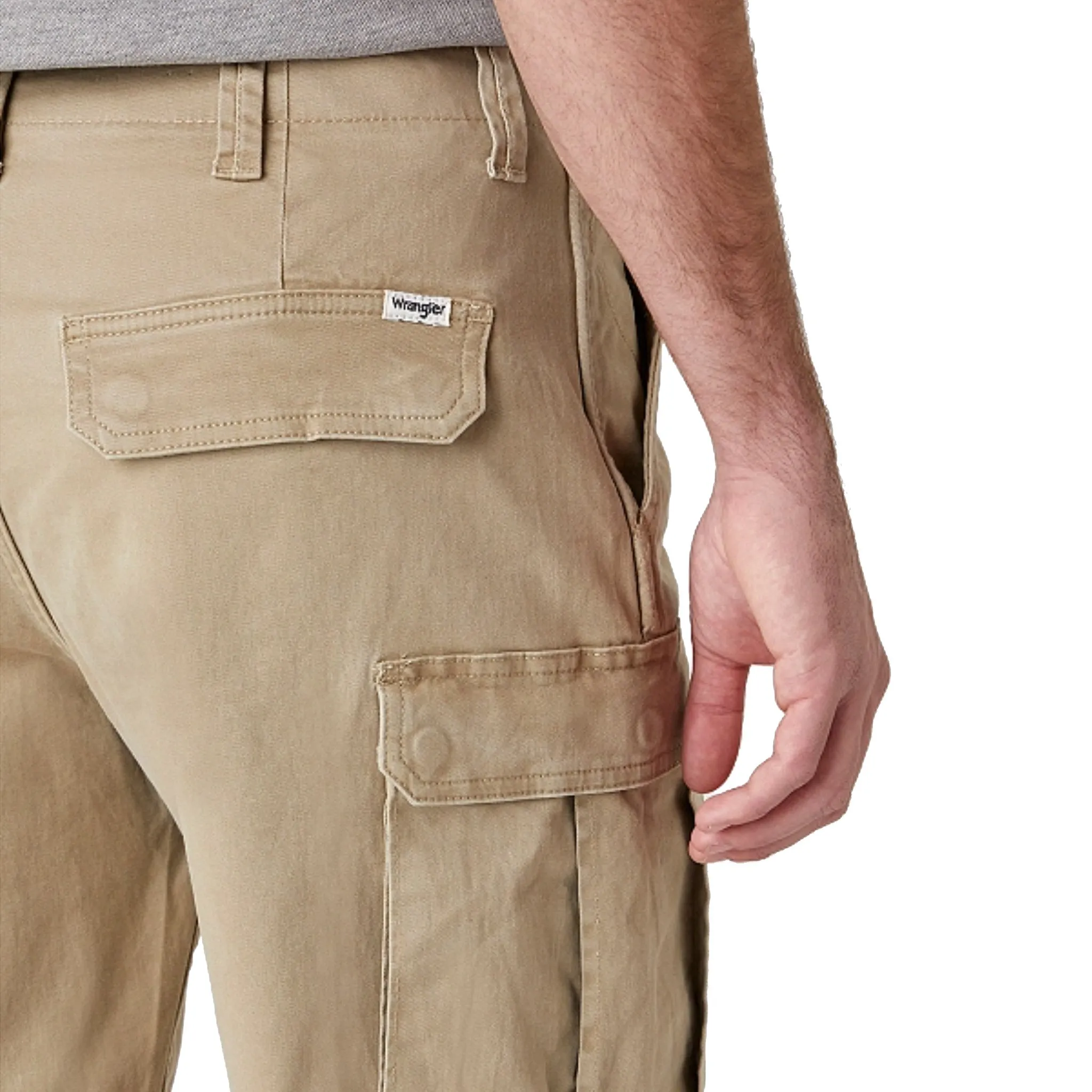 Wrangler Cargo Shorts - Saddle