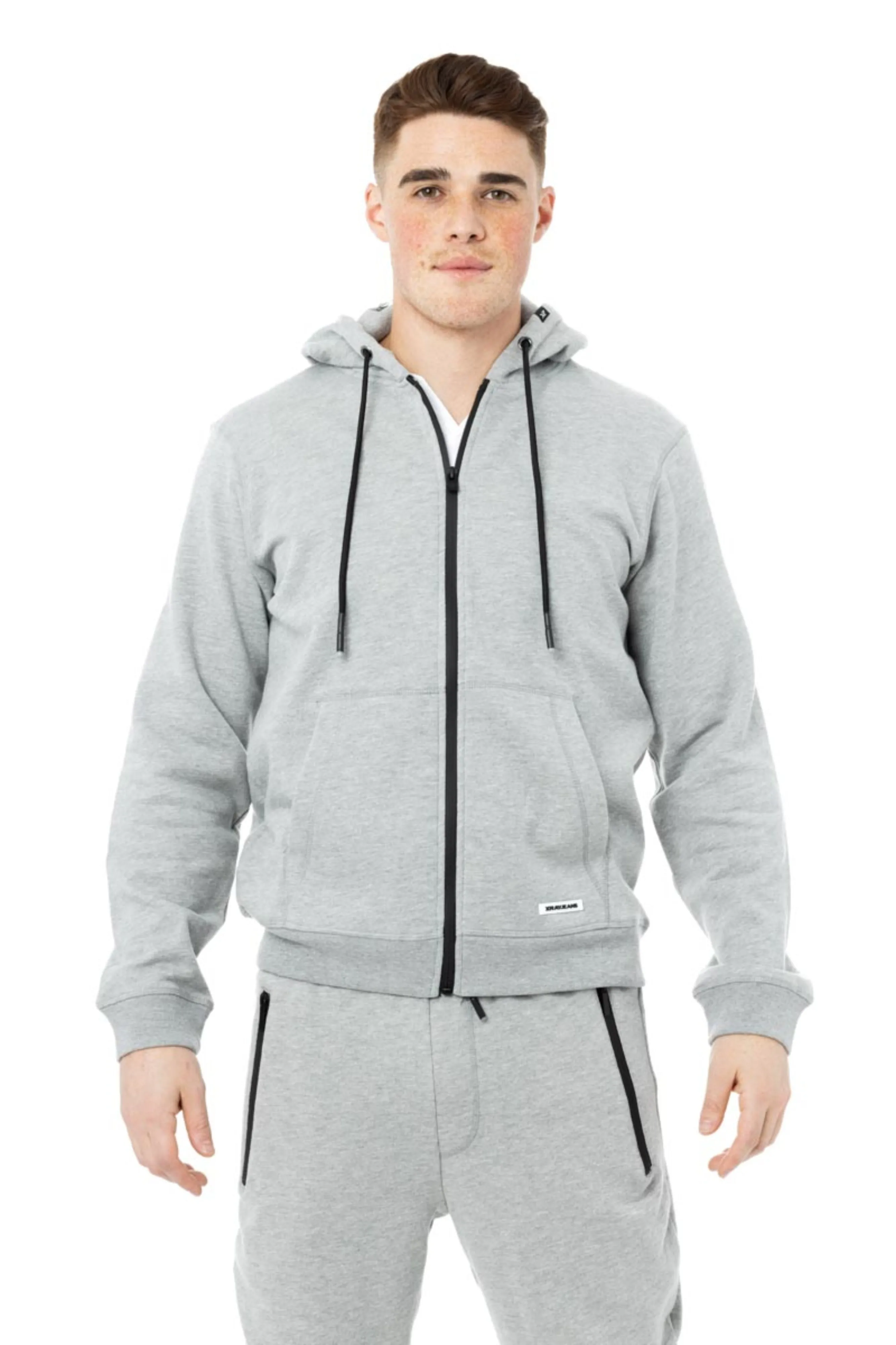 X RAY Fleece Active Classic Zip Up Hoodie