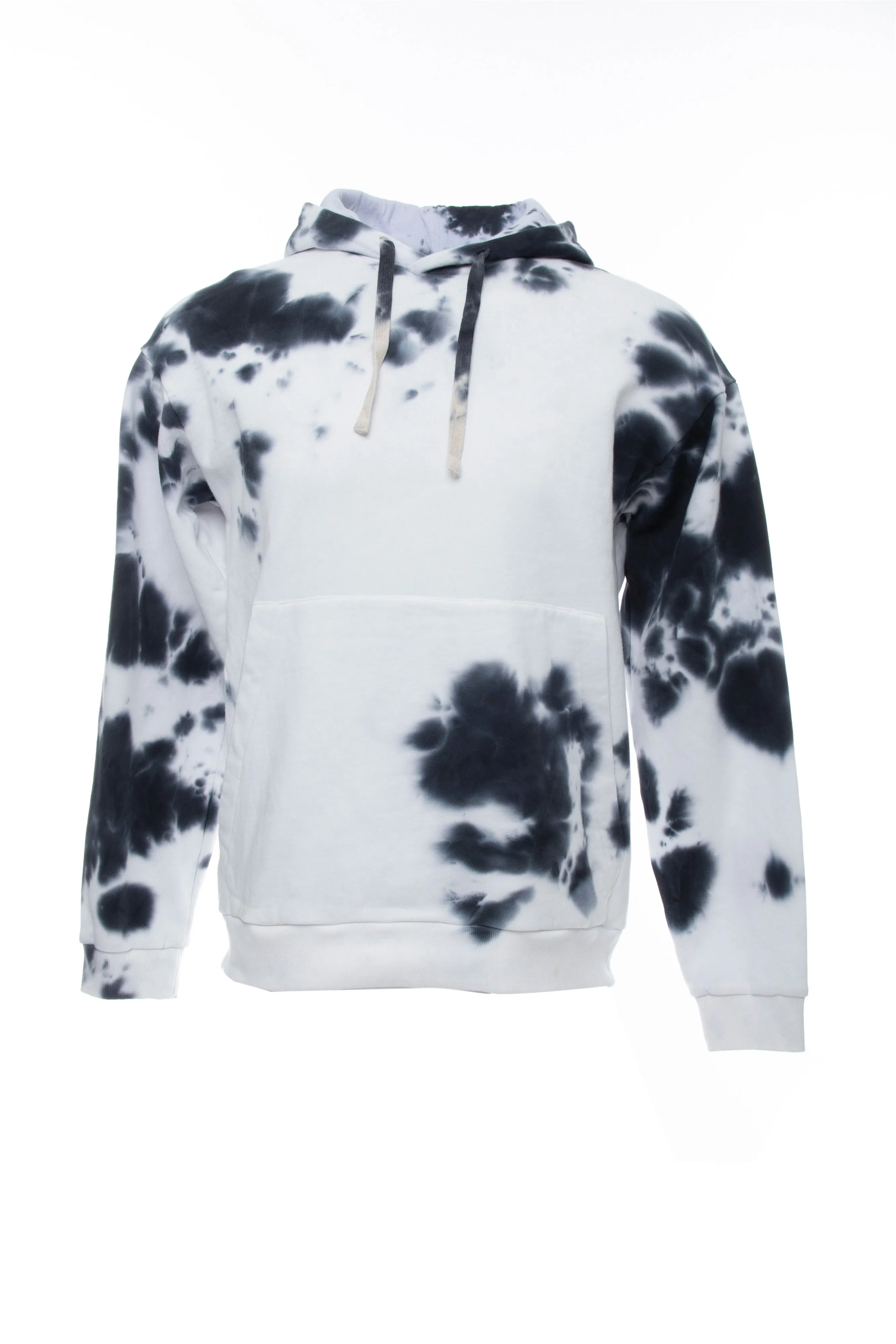 X RAY Men's Tie Dye Fleece Pullover Hoodie