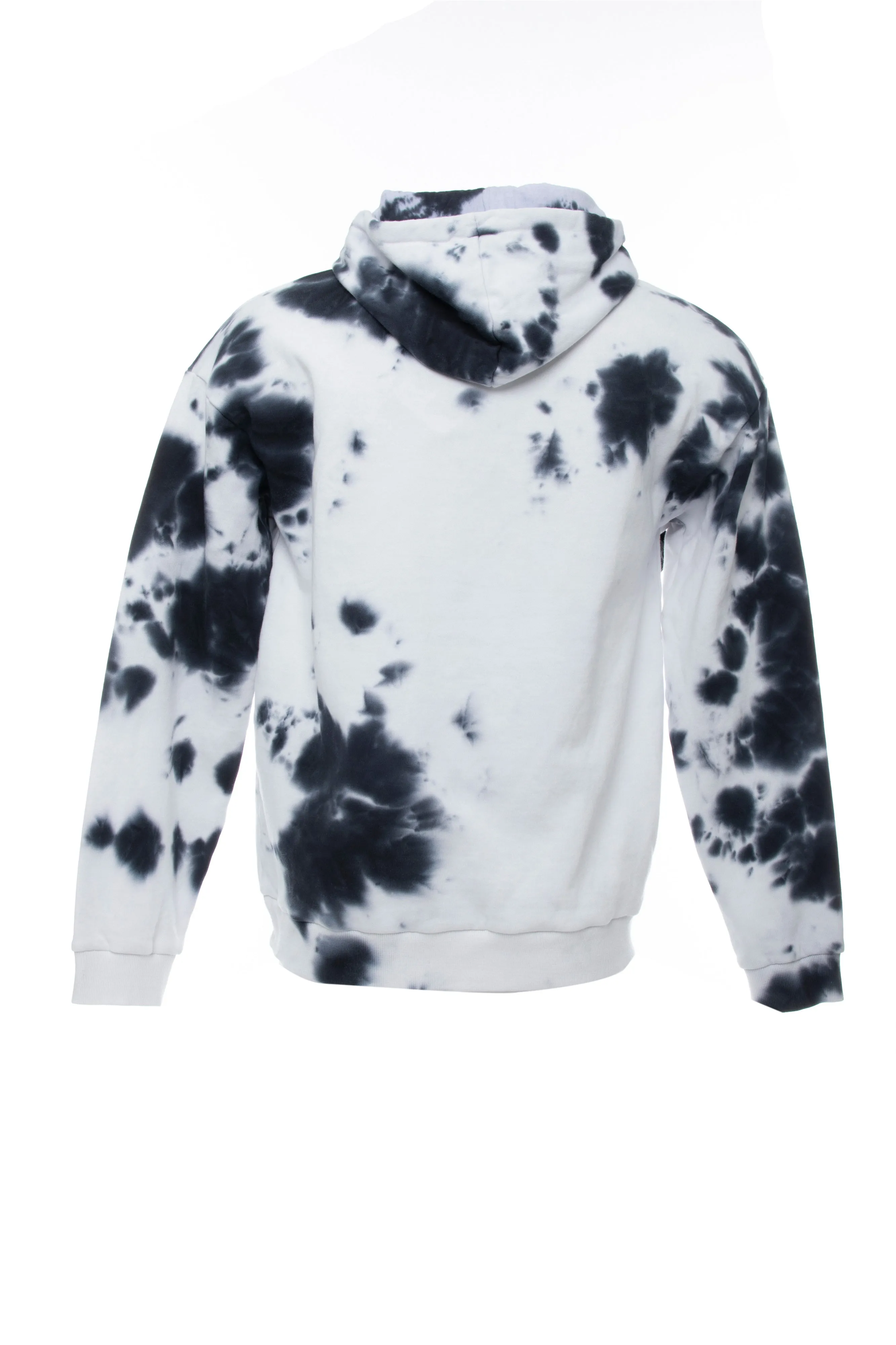 X RAY Men's Tie Dye Fleece Pullover Hoodie