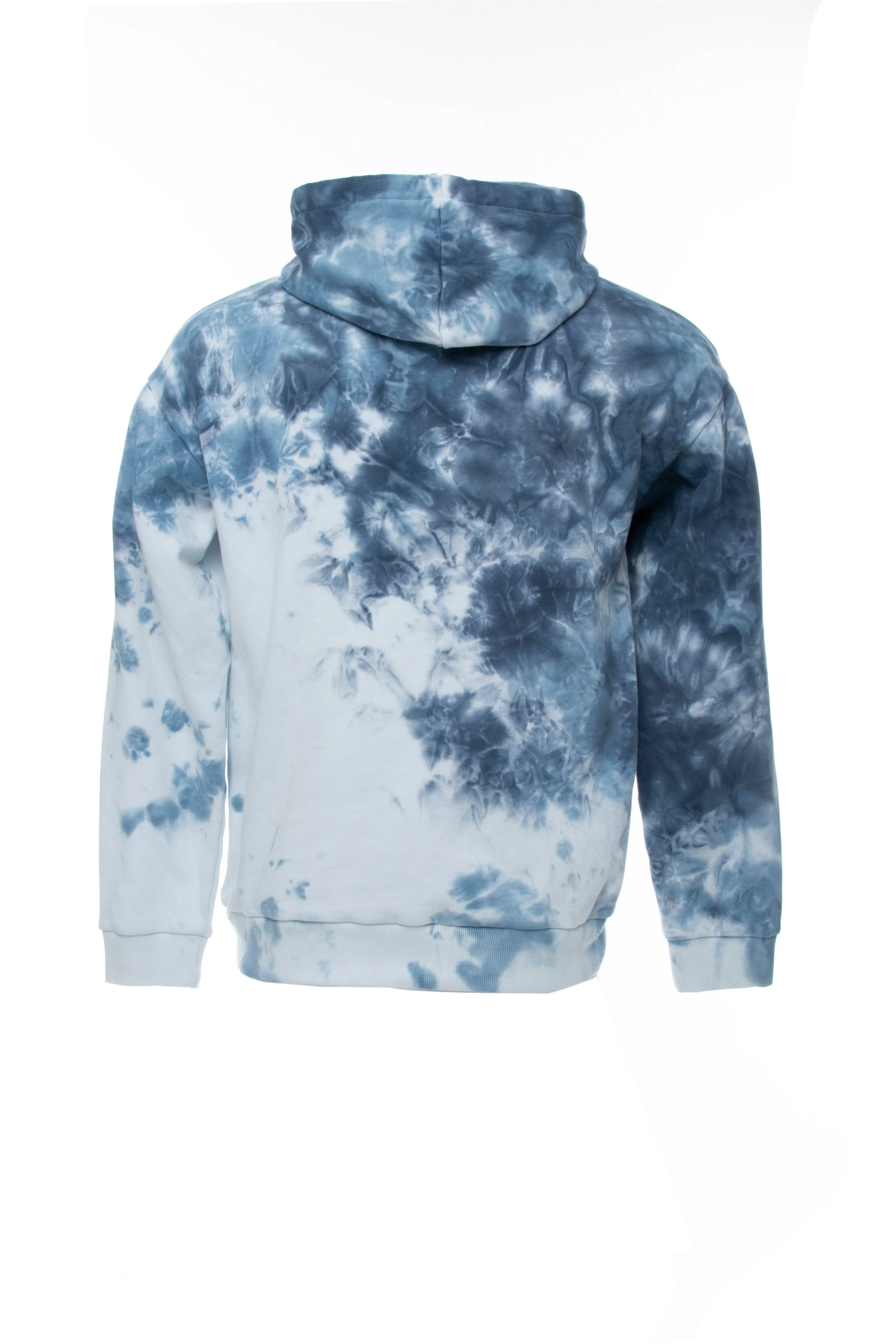 X RAY Men's Tie Dye Fleece Pullover Hoodie