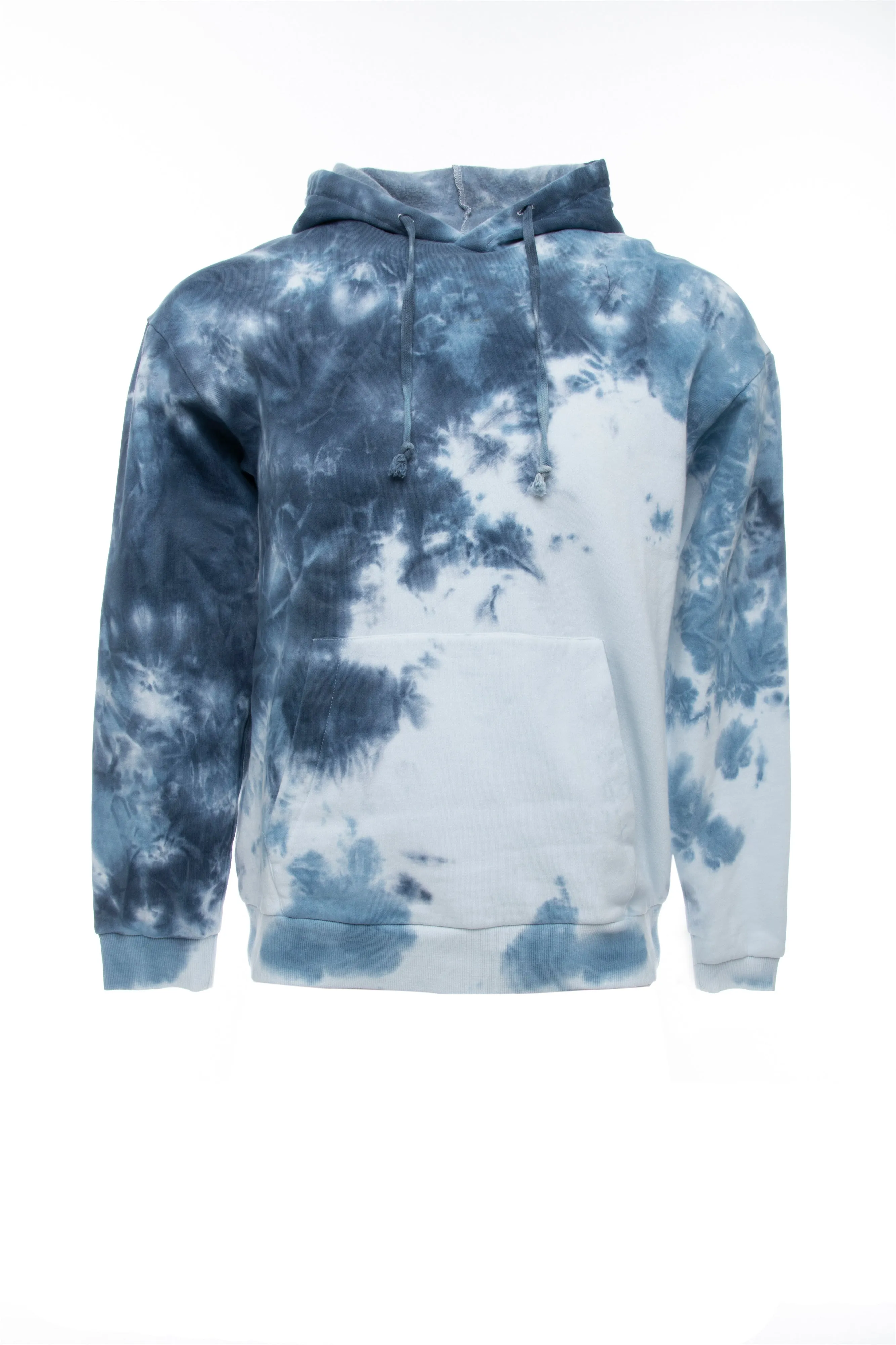 X RAY Men's Tie Dye Fleece Pullover Hoodie