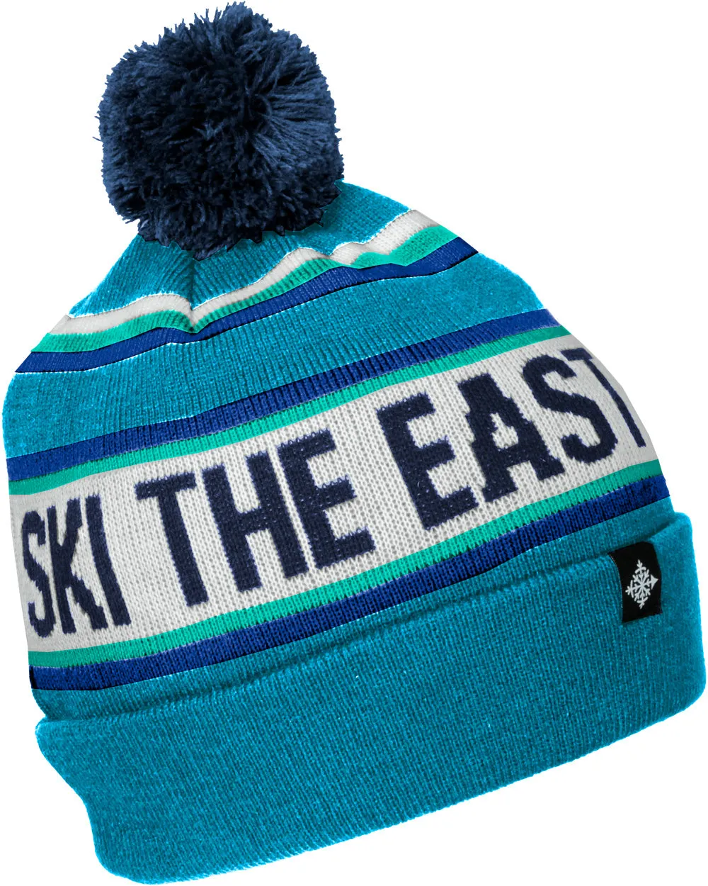 Youth Tailgater Pom Beanie - Frosty